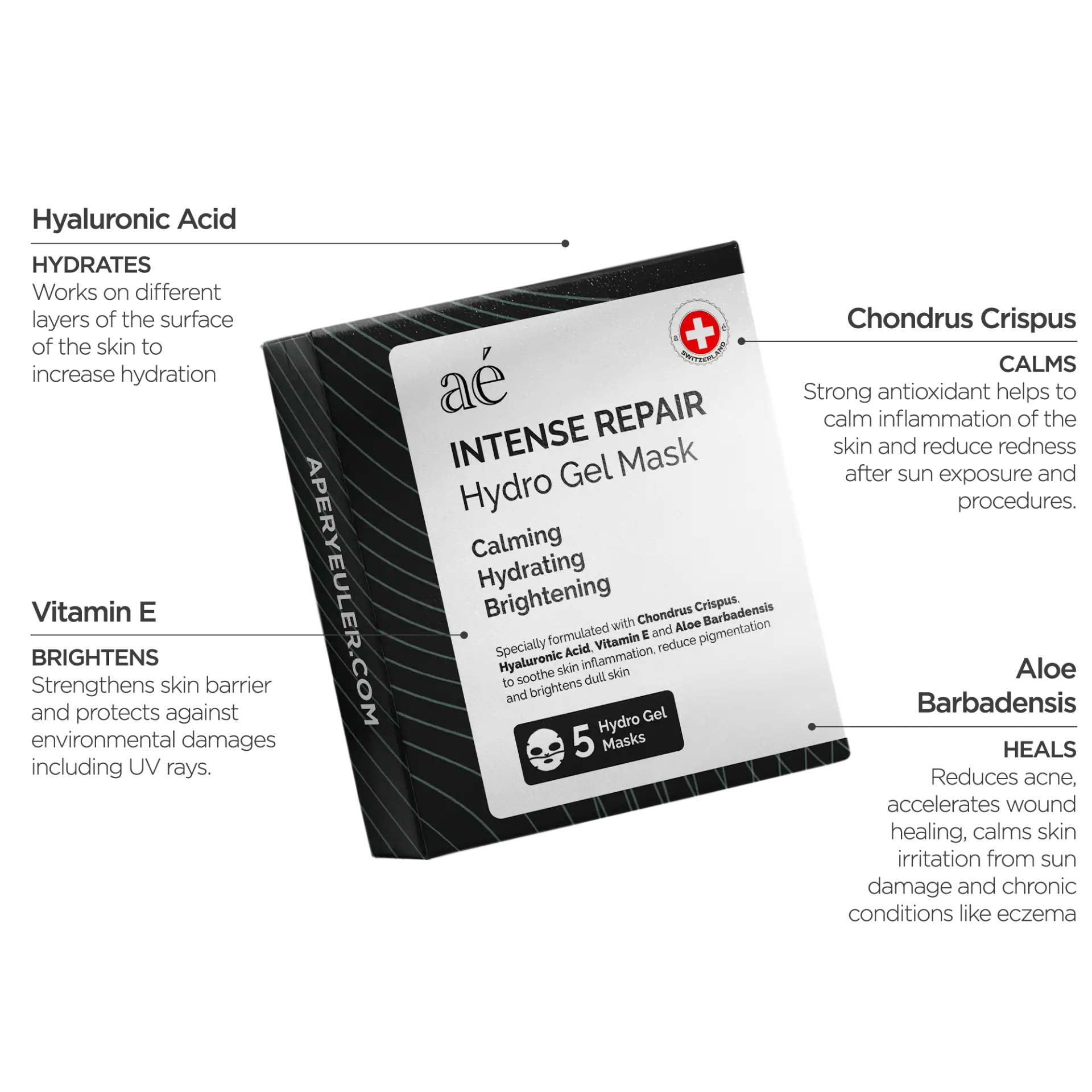 Intense Repair Hydro Gel Mask ingredients